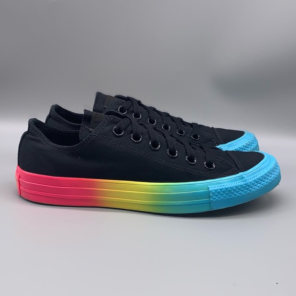 Converse Shoes - Converse Women's Chuck Taylor All Star Low Rainbow Sneakers  -   Size:  8